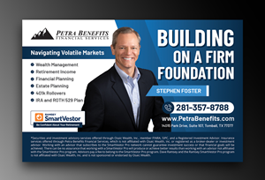 Design Annonce  par OwnDesign pour Petra Benefits Financial Services | Design : #33179607