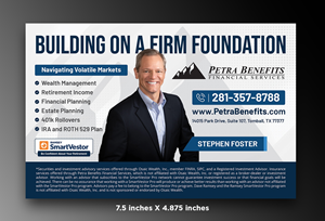 Design Annonce  par OwnDesign pour Petra Benefits Financial Services | Design : #33202802