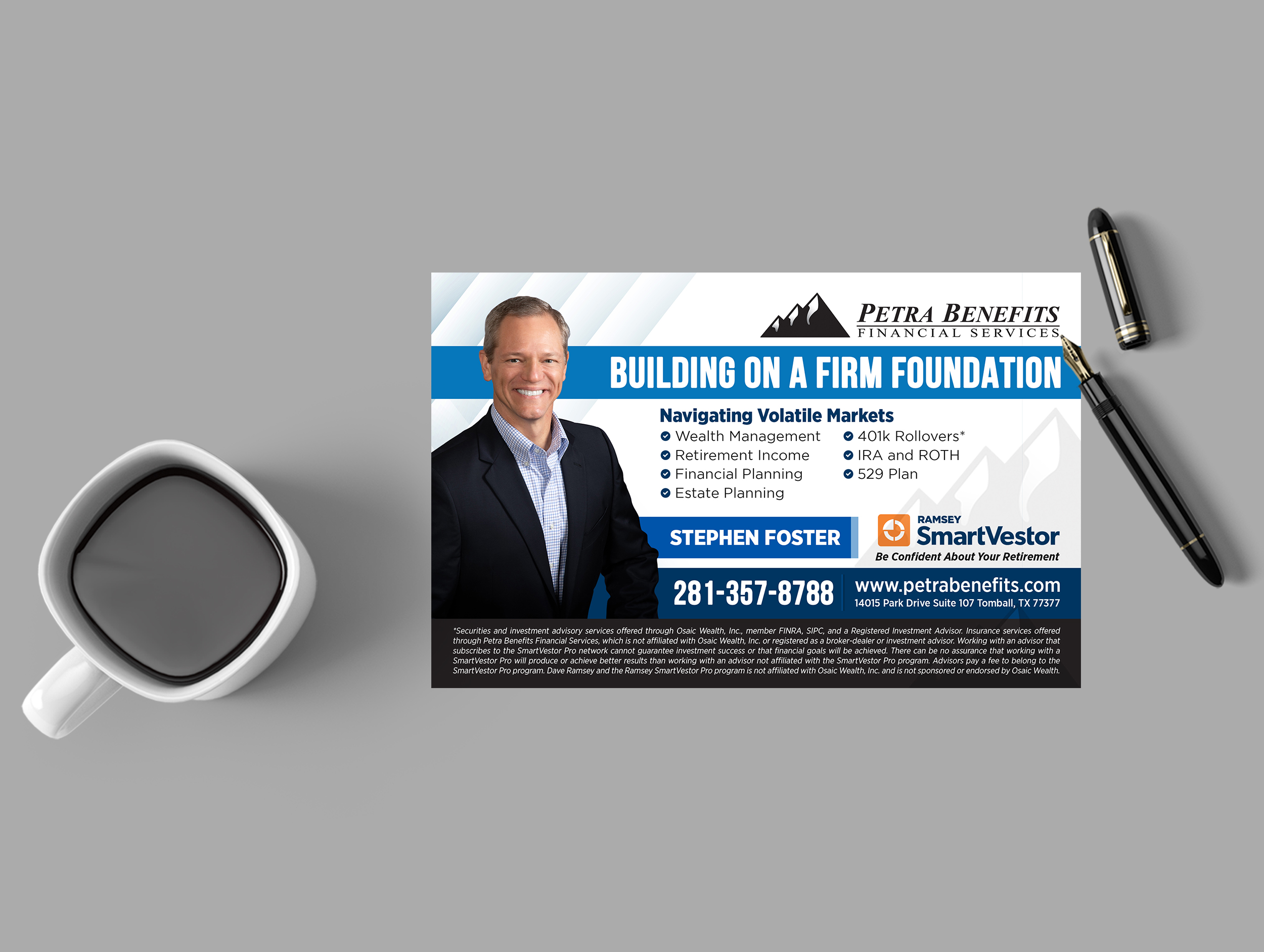 Design Annonce  par GraphicsGuru pour Petra Benefits Financial Services | Design #33178867