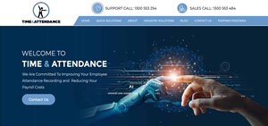 Banner Ad Design by pb for Time and Attendance Consultant | Design: #33176057