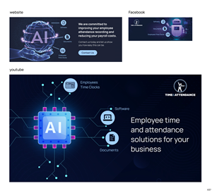 Banner Ad Design by pb for Time and Attendance Consultant | Design: #33176064