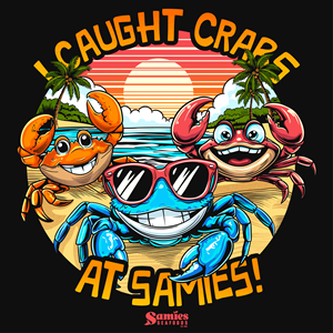 I caught crabs at Samies! 