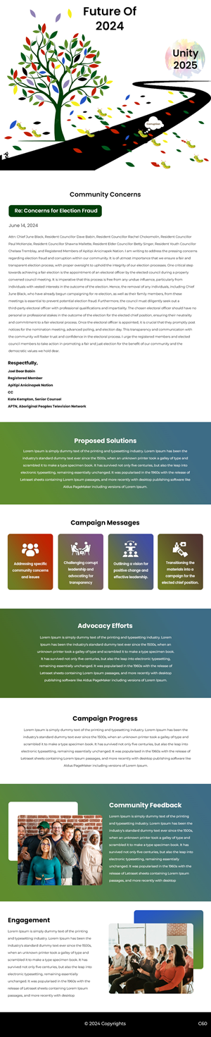 Newsletter Design by pb for this project | Design: #33170095