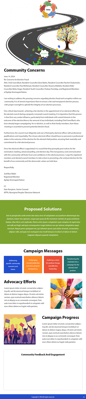 Newsletter Design by pb for this project | Design: #33170099
