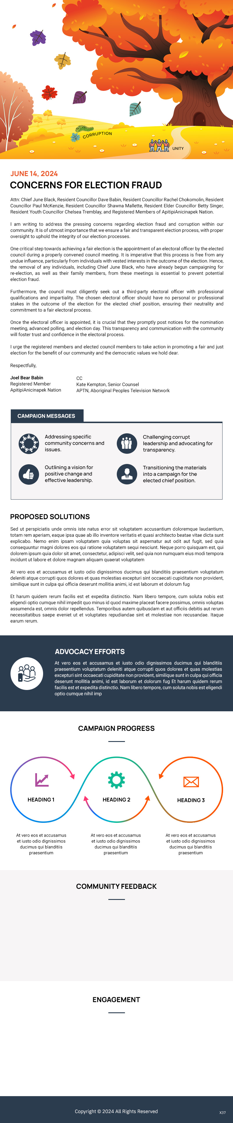 Newsletter Design by pb for this project | Design #33170100