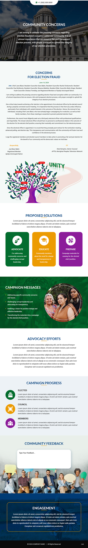 Newsletter Design by pb for this project | Design: #33175987