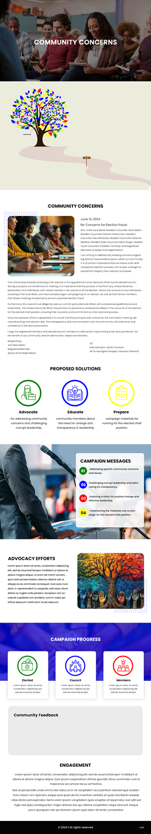 Newsletter Design by pb for this project | Design: #33175988