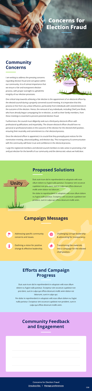 Newsletter Design by pb for this project | Design: #33175994