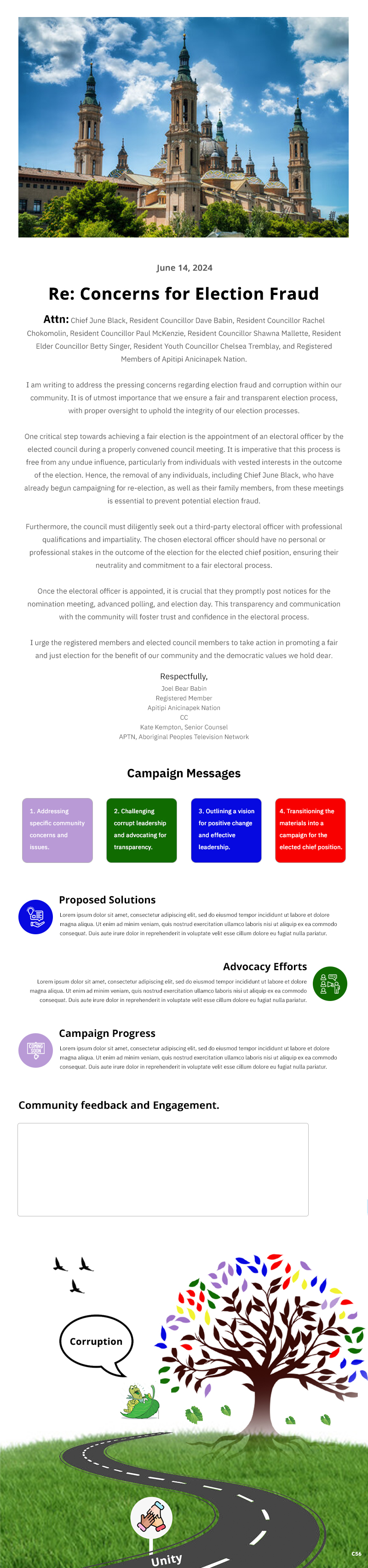 Newsletter Design by pb for this project | Design #33175995