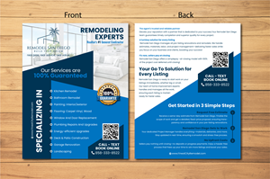 Diseño de Flyer por Adept Marketing Agency para SD Pro Team | Diseño: #33222037