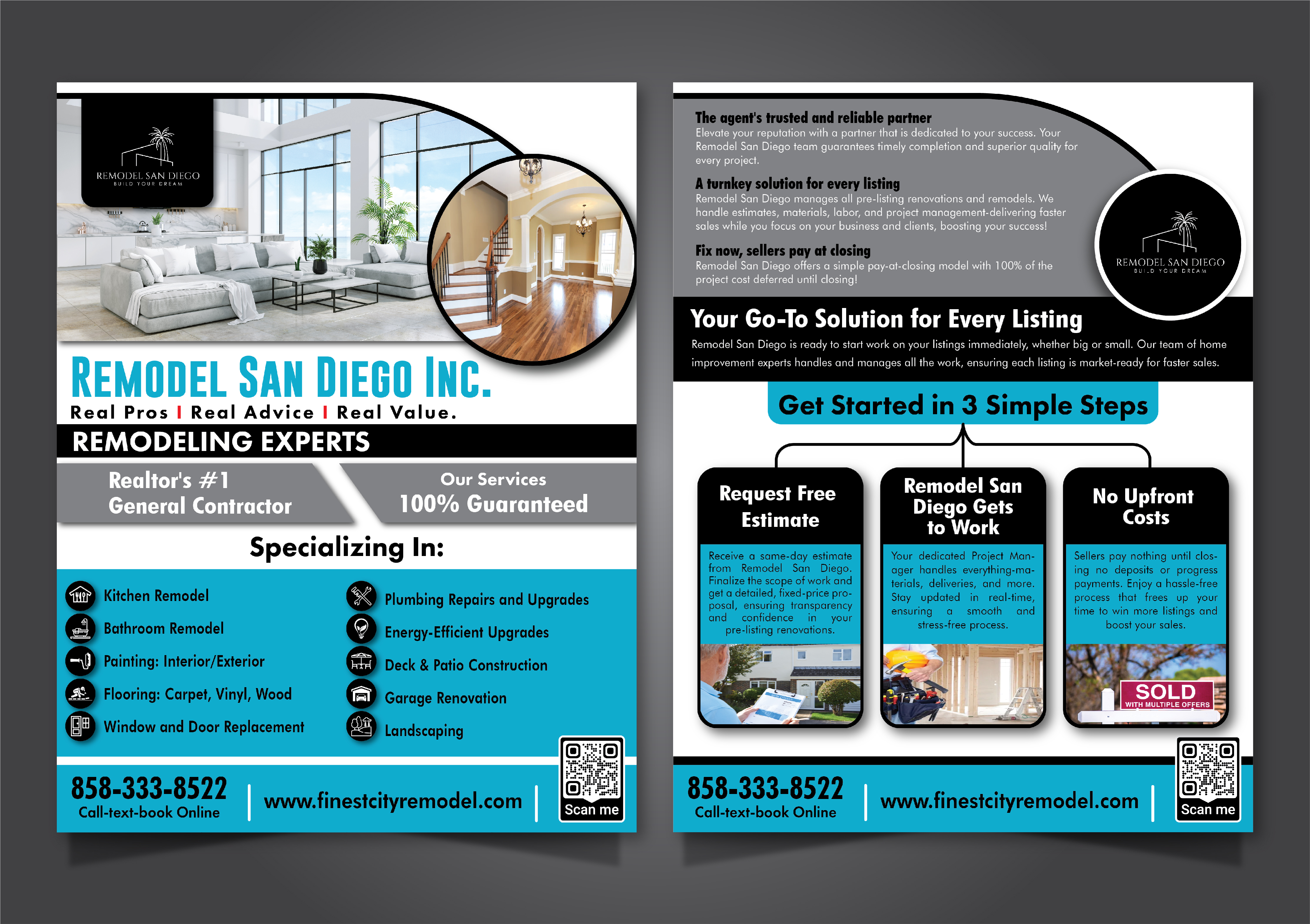 Flyer Design by HT Graphic for SD Pro Team | Design #33220430