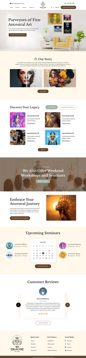 Web Design by Sbss for this project | Design: #33174923