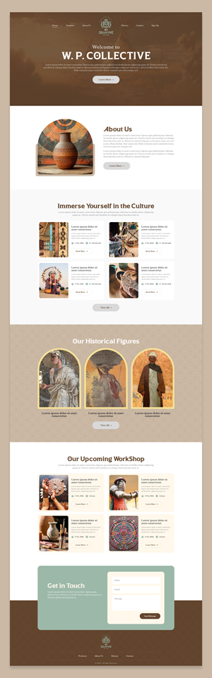 Web Design by Pram Shaw for this project | Design #33180568