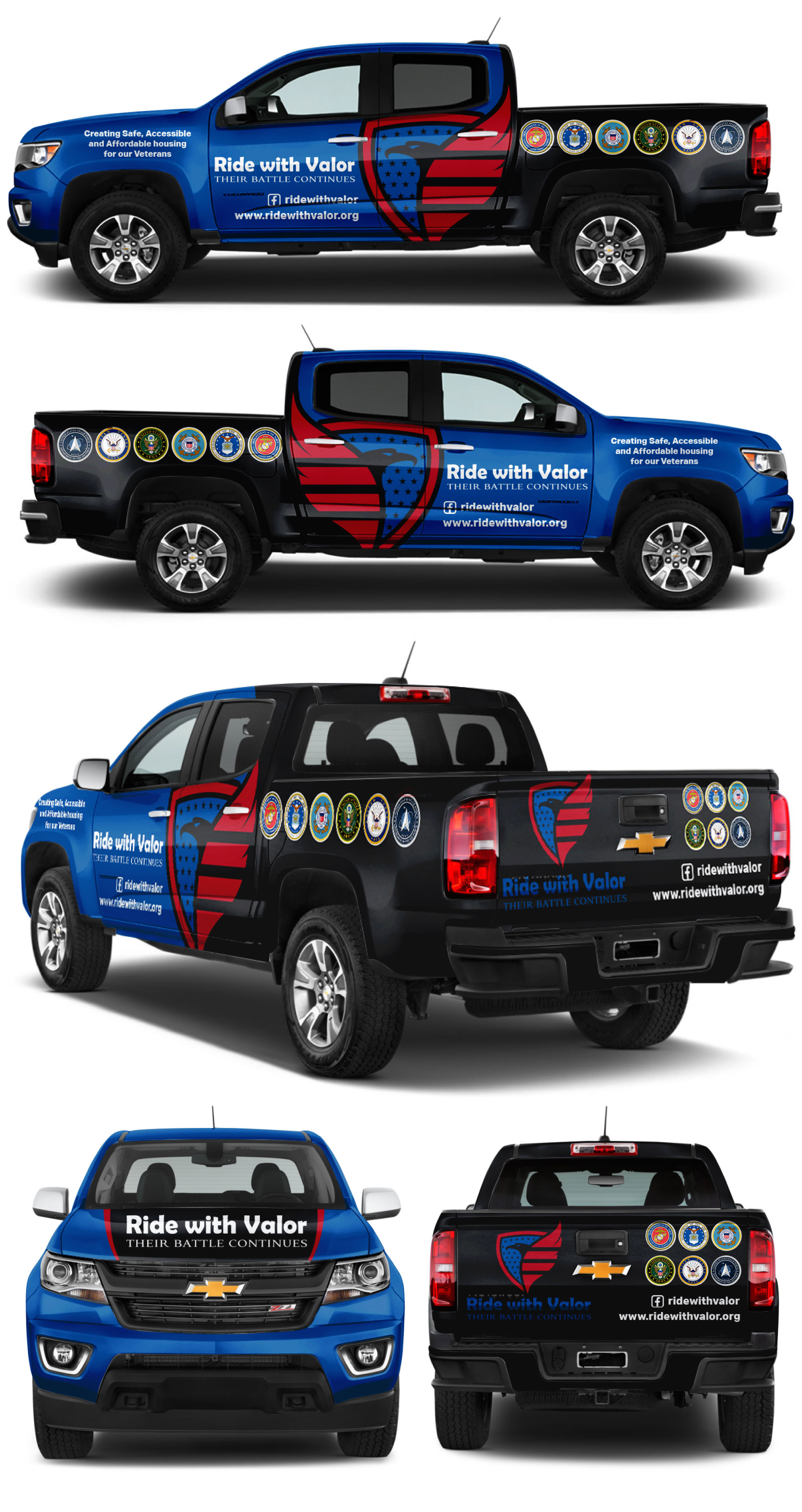 Design de Covering de Véhicule par LAXMI DESIGNHUB pour Ride with Valor | Design #33173989