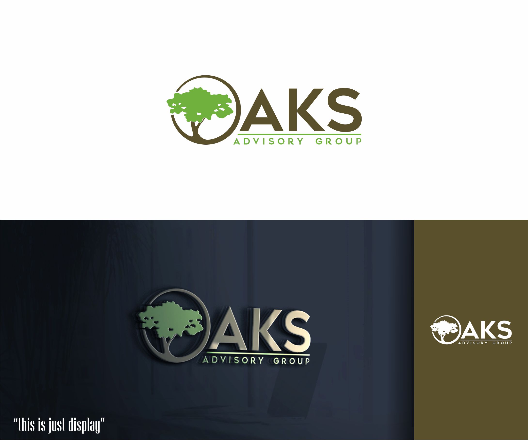 Design de Logo par alkaline pour Oaks Advisory Group | Design #33177894