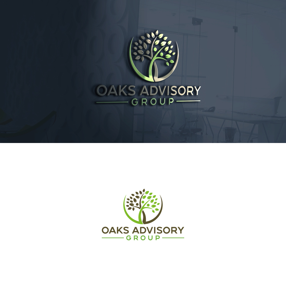 Logo Design by MD SHANAWAS7 for Oaks Advisory Group | Design #33383795