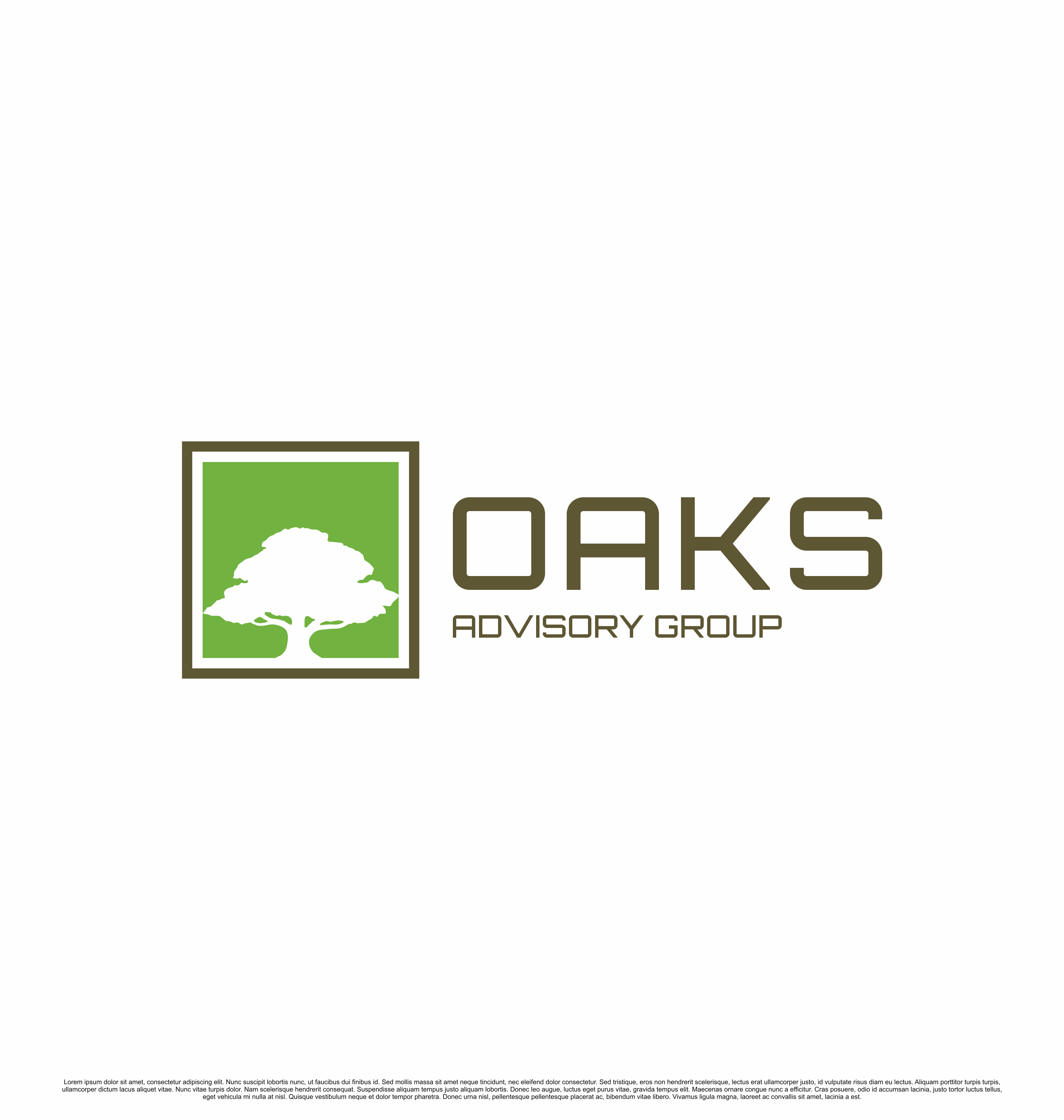Logo Design by saesean for Oaks Advisory Group | Design #33188306