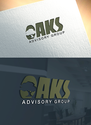 Logo Design by DesignMaker 2 for Oaks Advisory Group | Design: #33209259