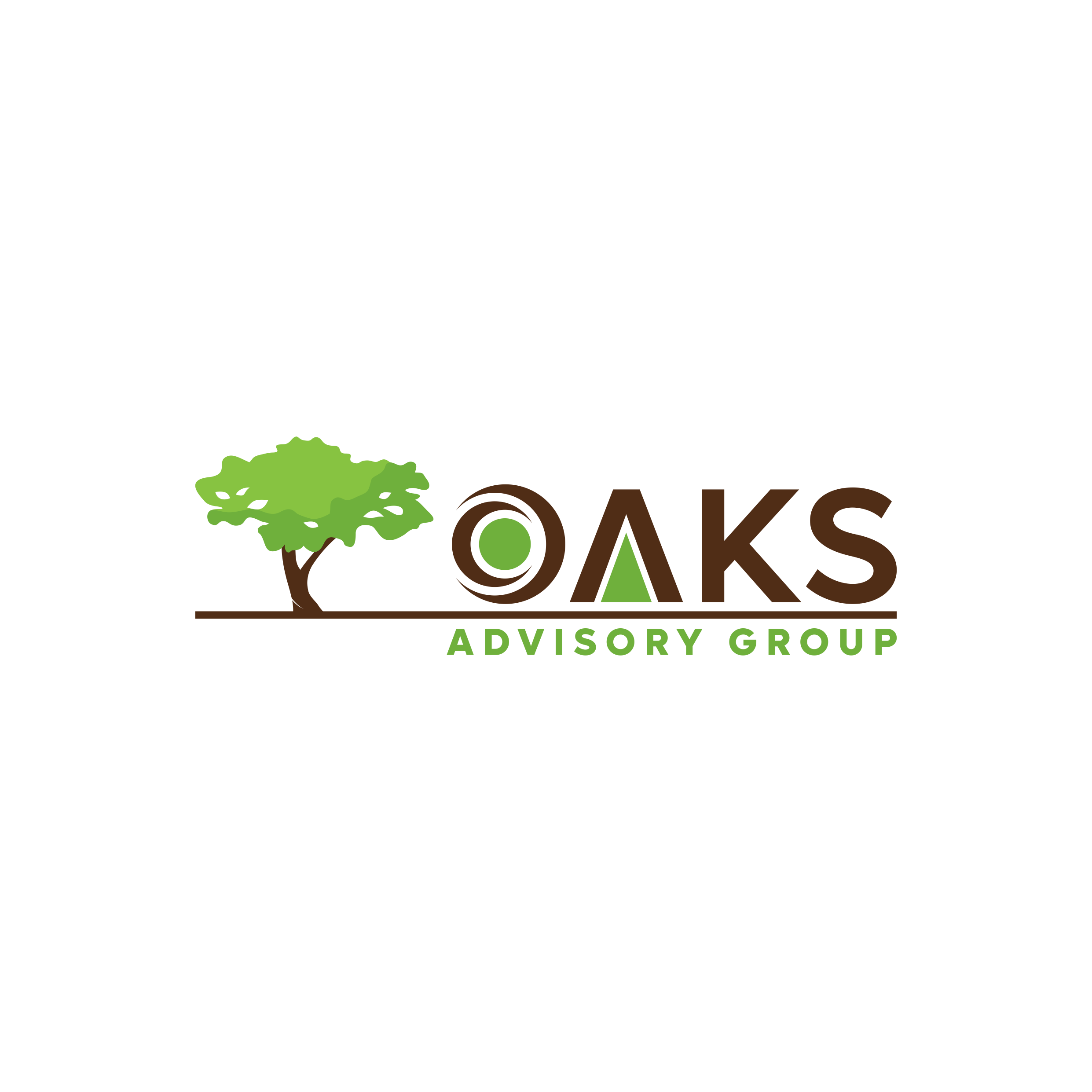 Logo-Design von ghillvan für Oaks Advisory Group | Design #33172890