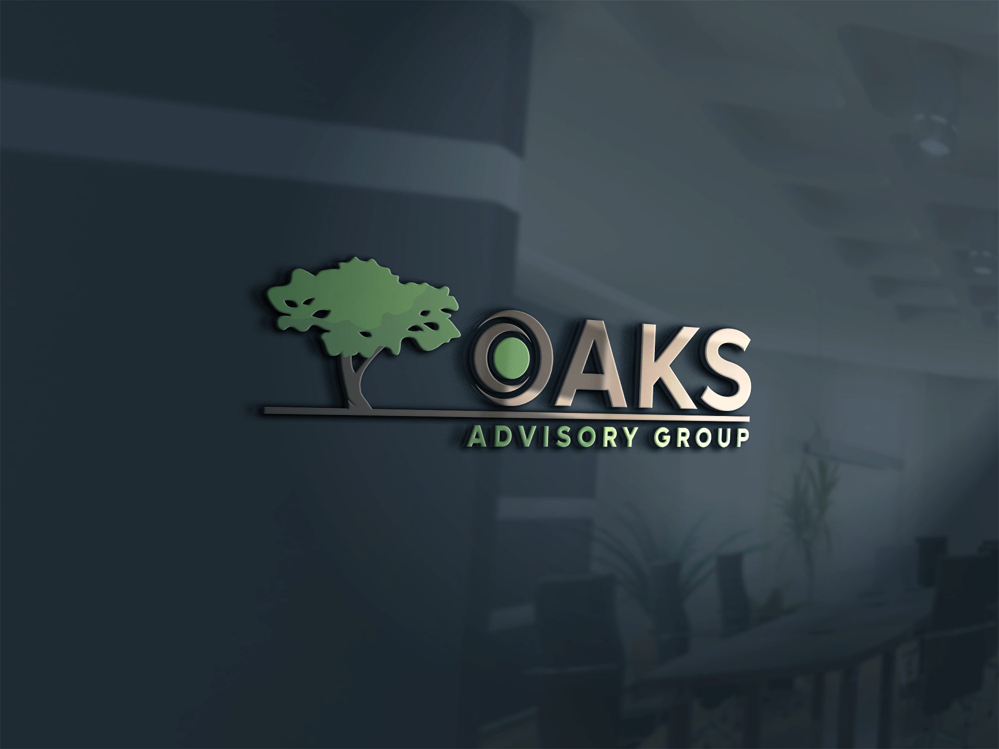 Logo Design by ghillvan for Oaks Advisory Group | Design #33172891