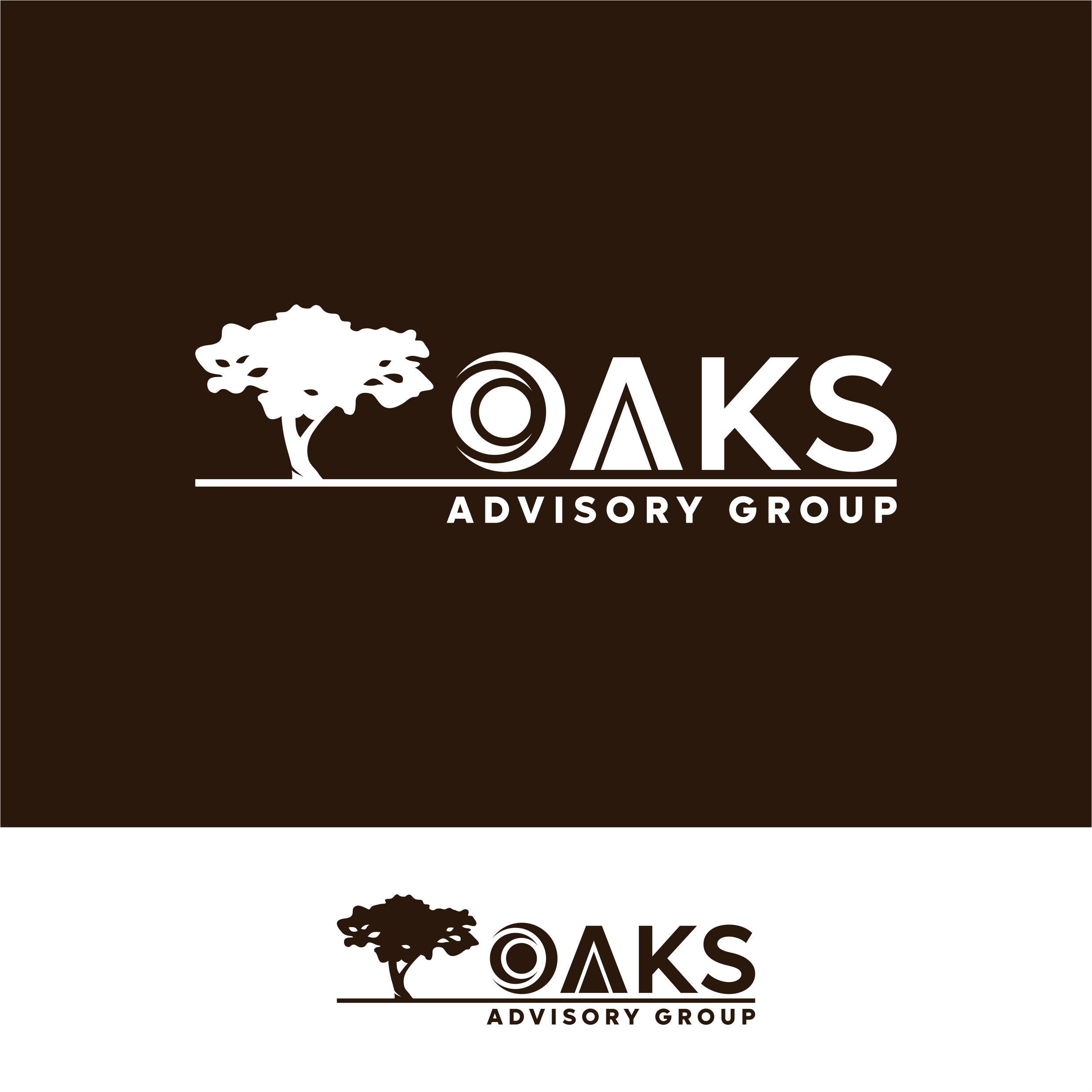 Logo Design by ghillvan for Oaks Advisory Group | Design #33181872