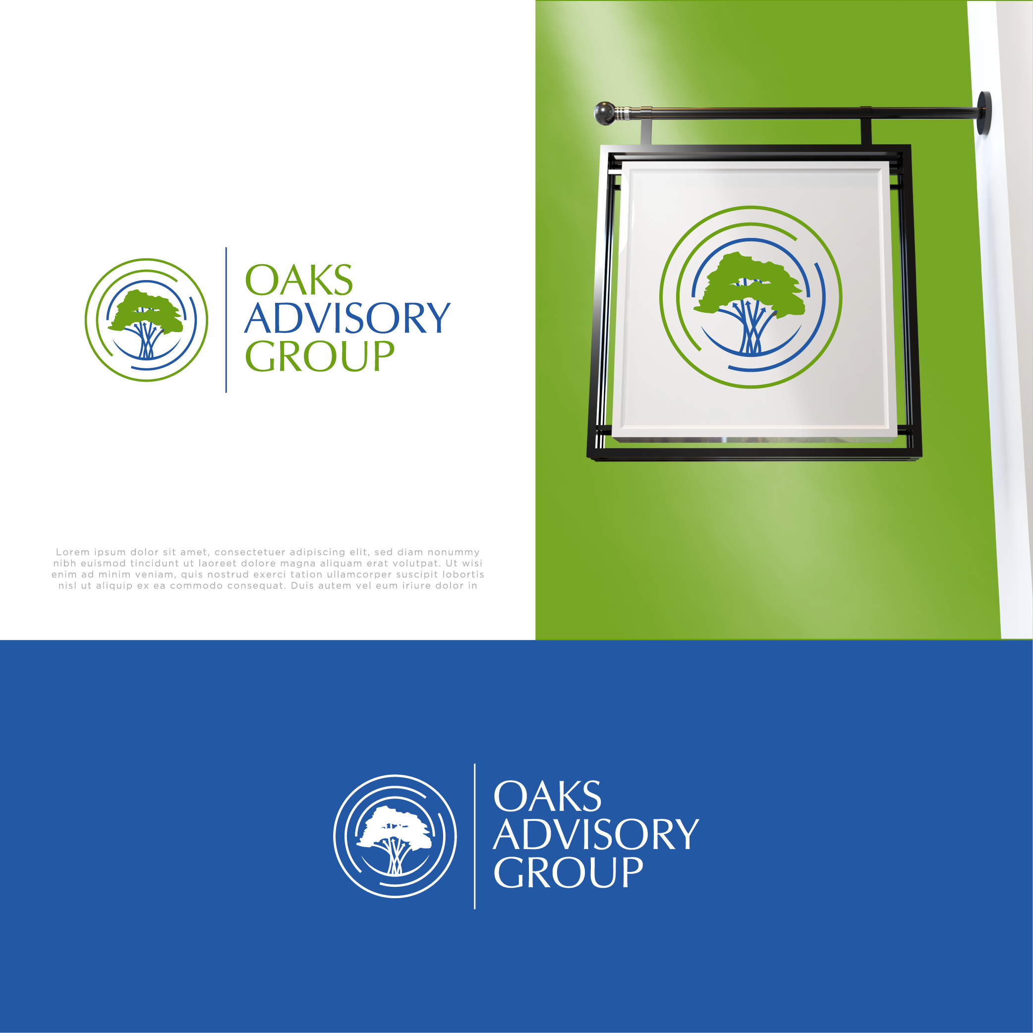 Design de Logo par haszart pour Oaks Advisory Group | Design #33171759