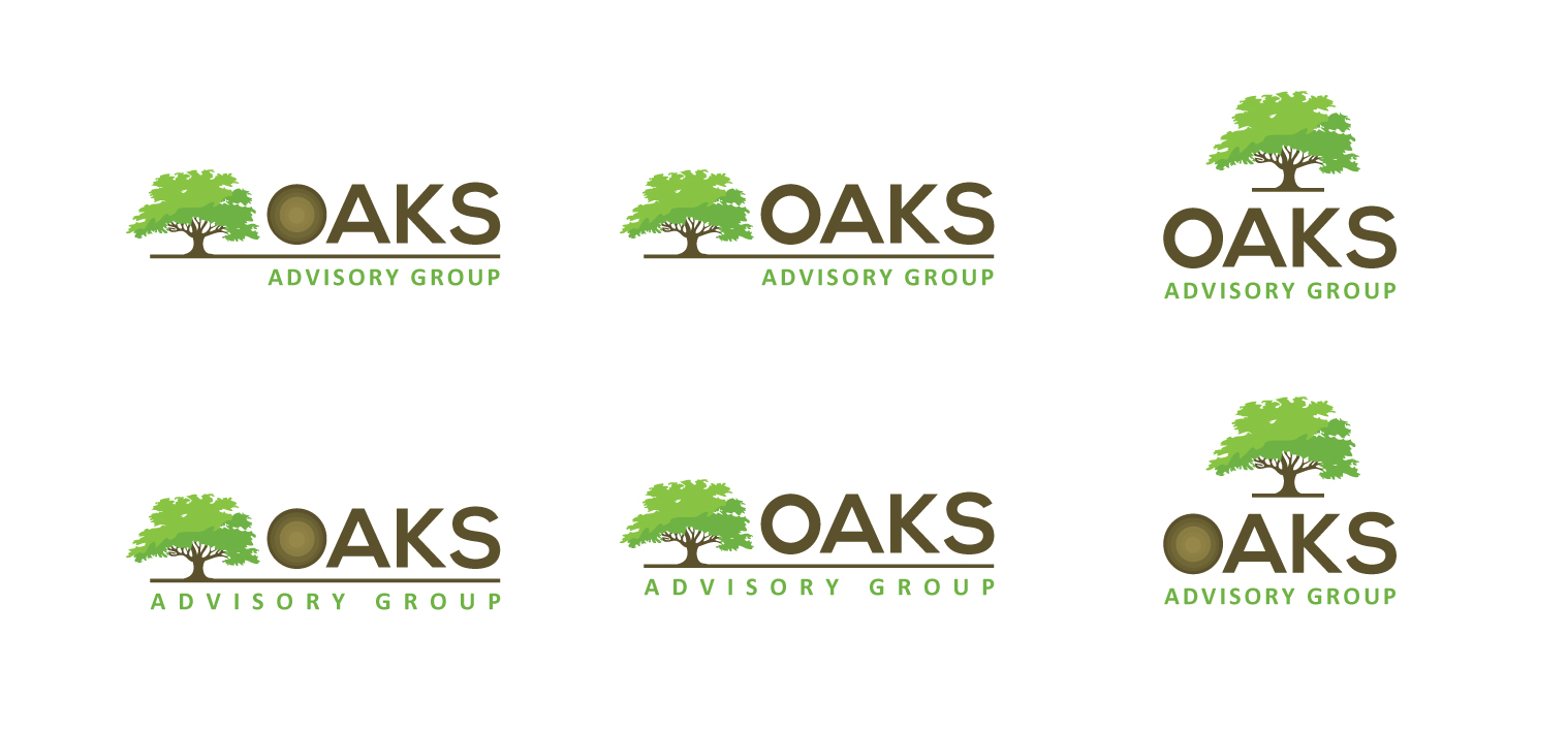 Diseño de Logo por step forward 2 para Oaks Advisory Group | Diseño: #33396909