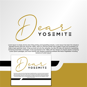Logo Design by diego costa for Dear Yosemite | Design: #33171876