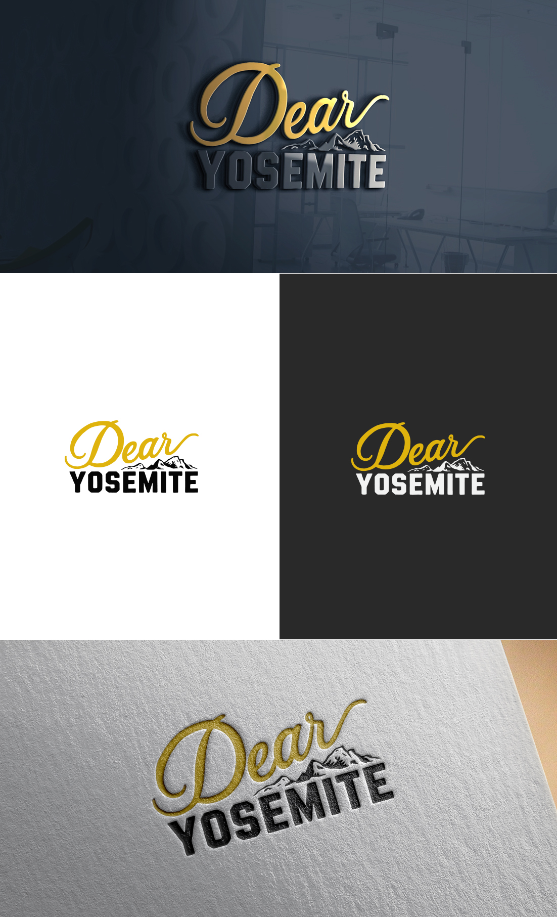 Logo Design by GLDesigns for Dear Yosemite | Design #33171154