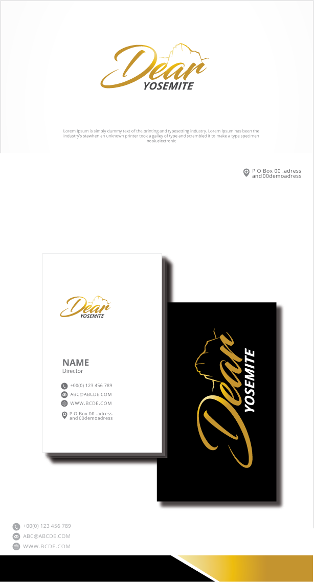Logo Design by zebronicgraphic for Dear Yosemite | Design #33173915