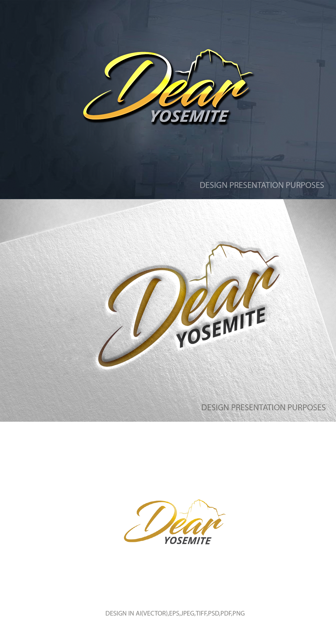 Design de Logo par zebronicgraphic pour Dear Yosemite | Design #33173917
