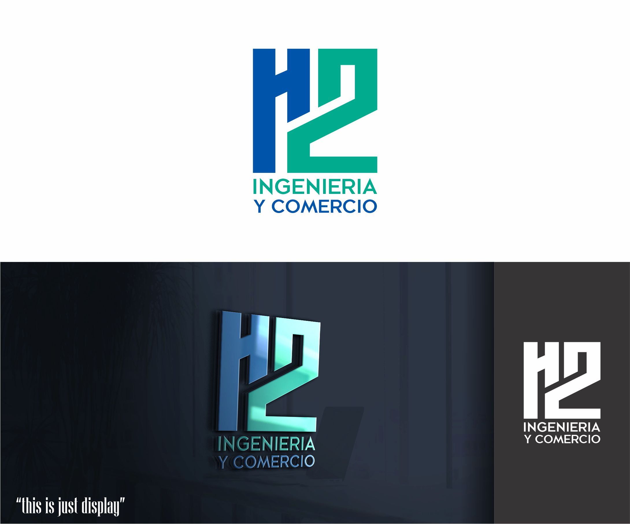 Design de Logo par alkaline pour H2 INGENIERIA Y COMERCIO | Design #33177992