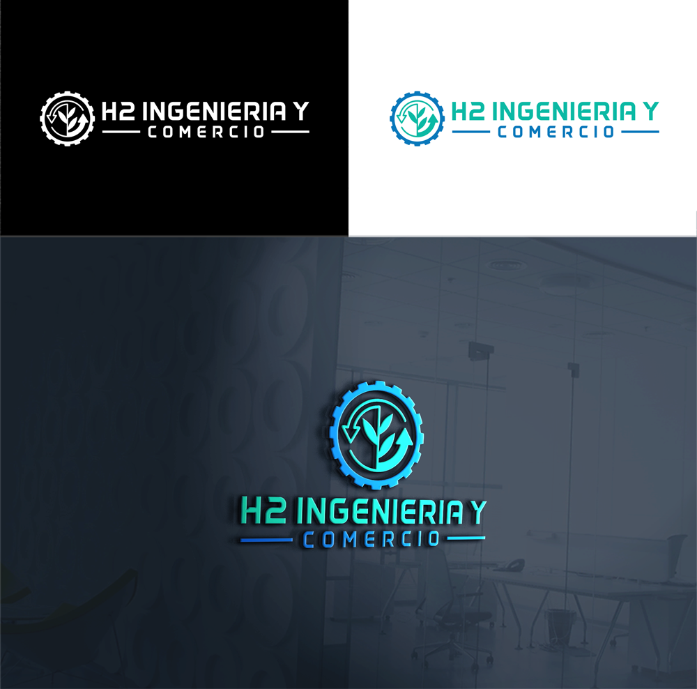 Design de Logo par RA-bica pour H2 INGENIERIA Y COMERCIO | Design #33193233