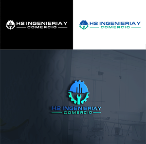 Logo-Design von RA-bica für H2 INGENIERIA Y COMERCIO | Design: #33193234
