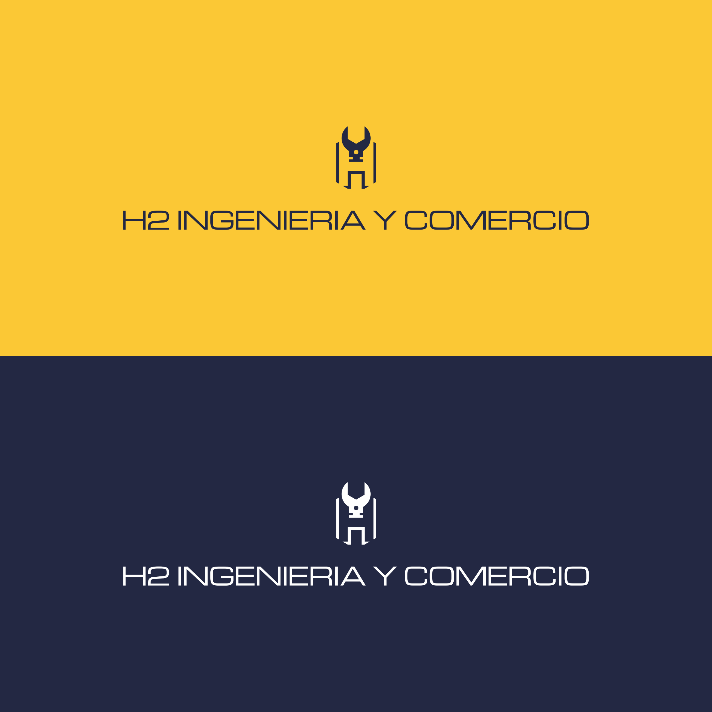 Diseño de Logo por Jaka Suharno para H2 INGENIERIA Y COMERCIO | Diseño #33212644
