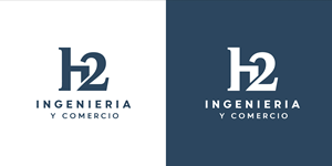 Logo Design by Christian Cruz for H2 INGENIERIA Y COMERCIO | Design #33177335