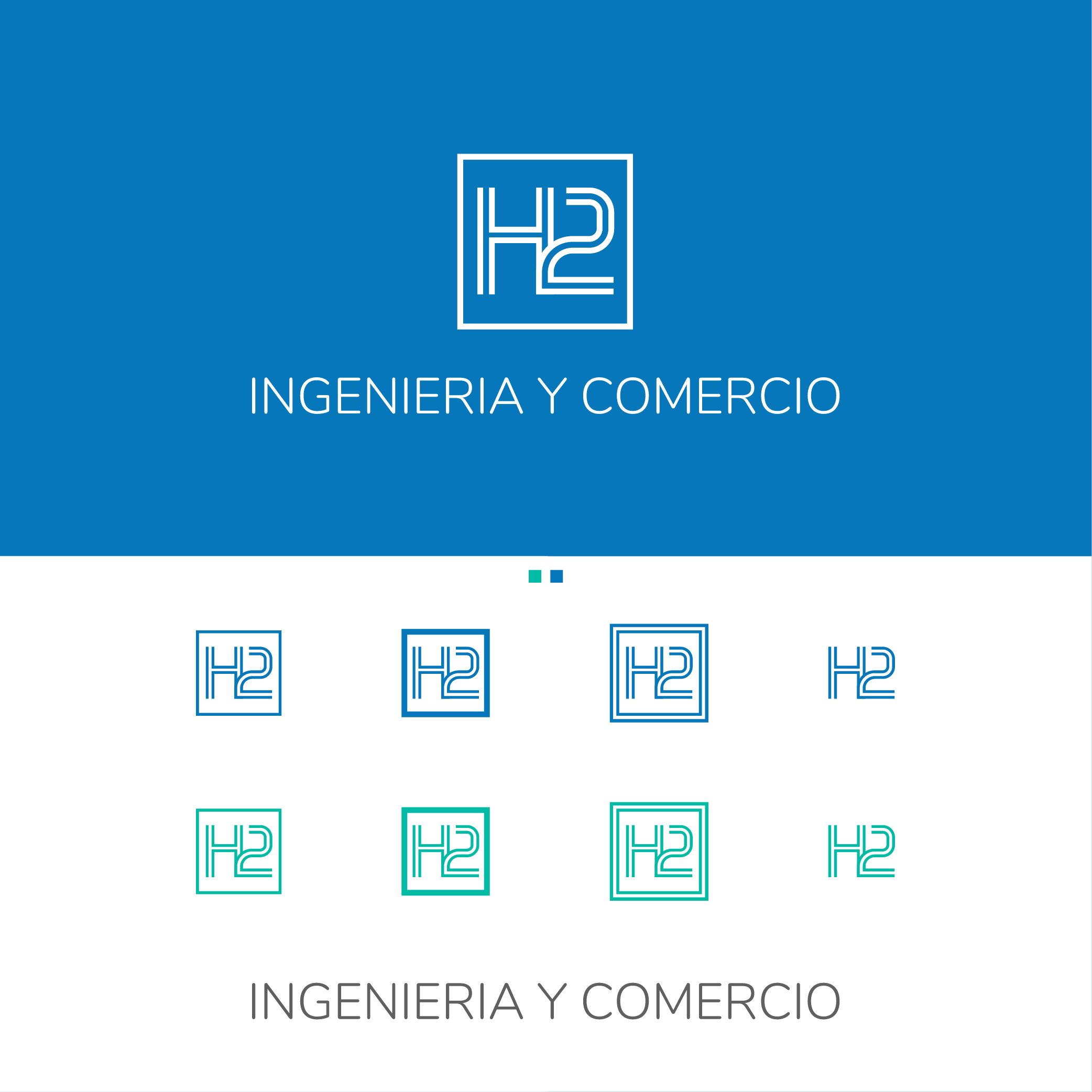 Logo Design by Mohamed.El for H2 INGENIERIA Y COMERCIO | Design #33213920