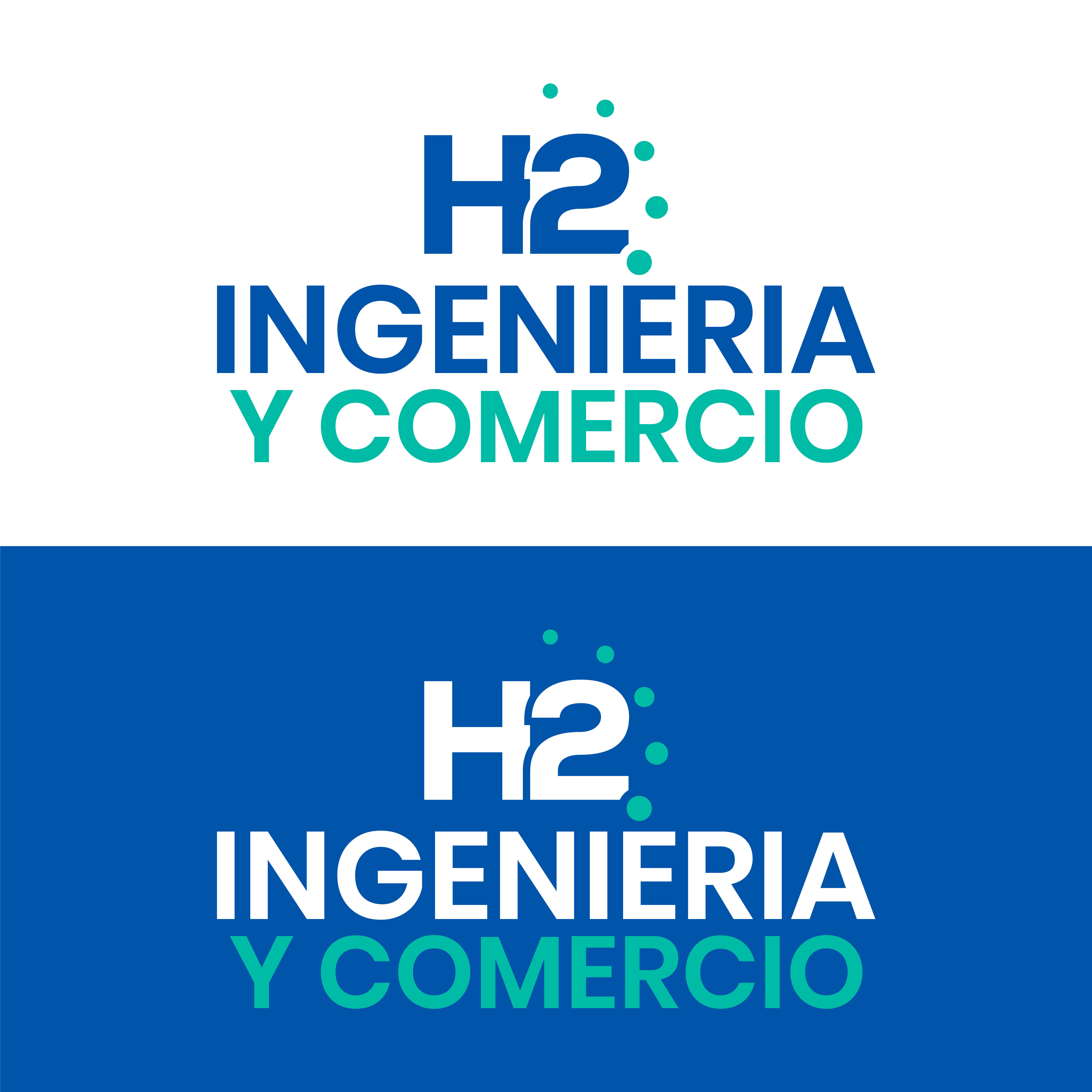 Logo-Design von Ali Log's für H2 INGENIERIA Y COMERCIO | Design #33217594