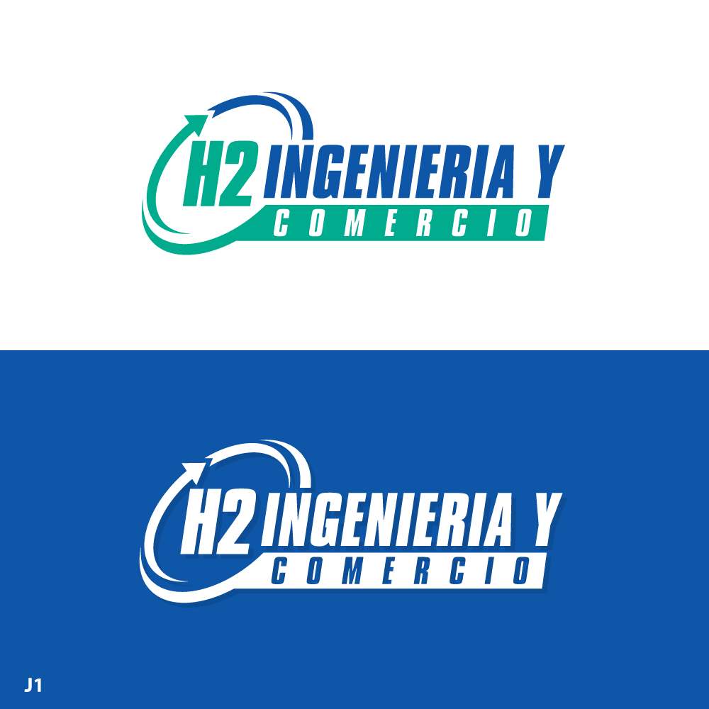 Logo Design by Sujit Banerjee for H2 INGENIERIA Y COMERCIO | Design #33174245