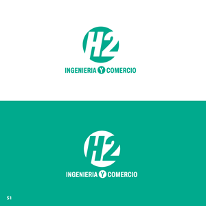 Logo-Design von Sujit Banerjee für H2 INGENIERIA Y COMERCIO | Design: #33174247