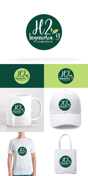 Design de Logo par fly  design pour H2 INGENIERIA Y COMERCIO | Design : #33173706