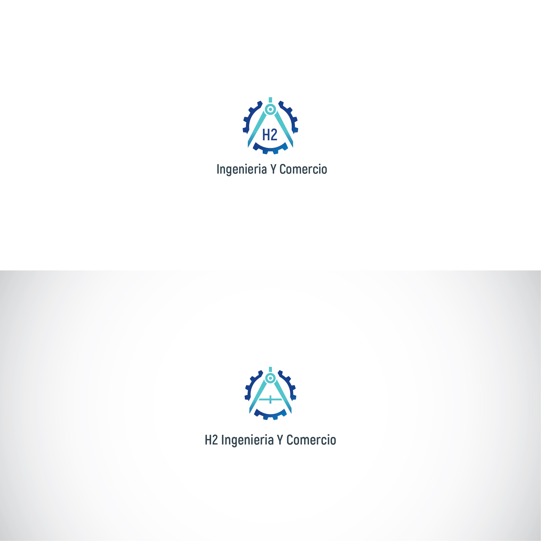 Diseño de Logo por Muhammad Imran 3 para H2 INGENIERIA Y COMERCIO | Diseño #33174825