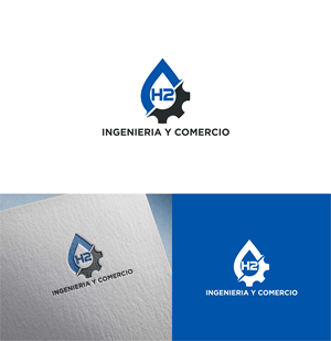 Logo Design by Joenet Jayawarna for H2 INGENIERIA Y COMERCIO | Design #33207489