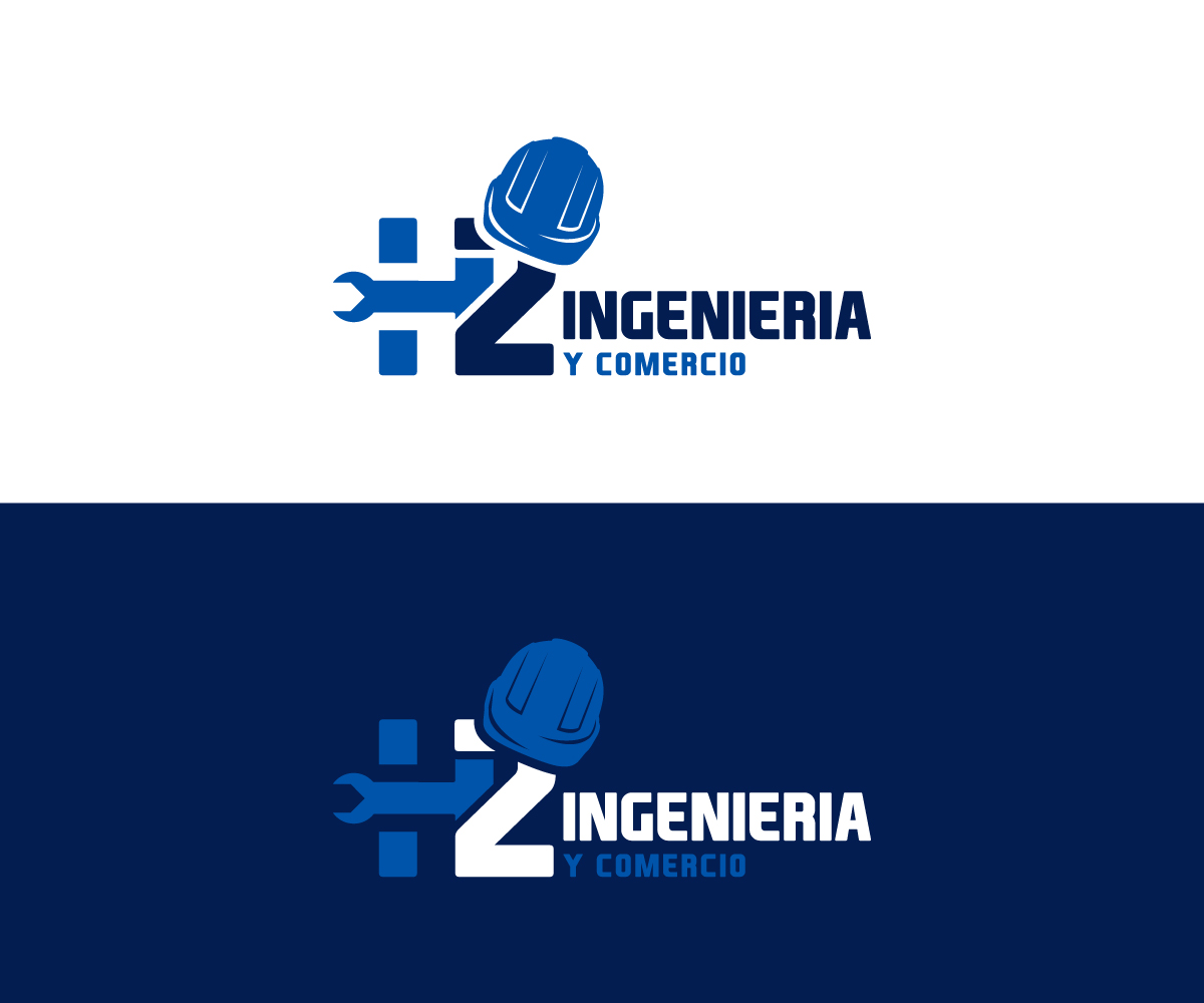 Diseño de Logo por Ansh Design para H2 INGENIERIA Y COMERCIO | Diseño #33174343