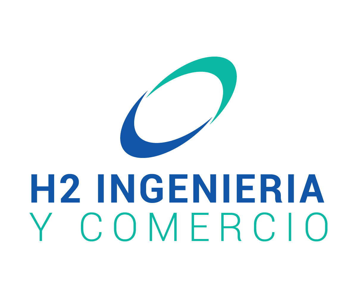 Logo Design by UN for H2 INGENIERIA Y COMERCIO | Design #33193653