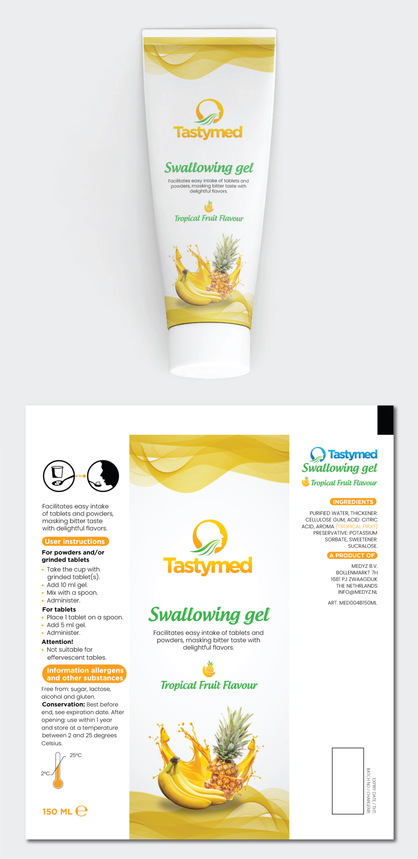 Label Design by creativepix for Medyz BV | Design #33200638