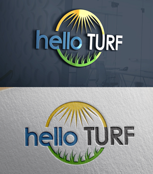 Logo Design by 24ksunny for hello TURF | Design: #33182768