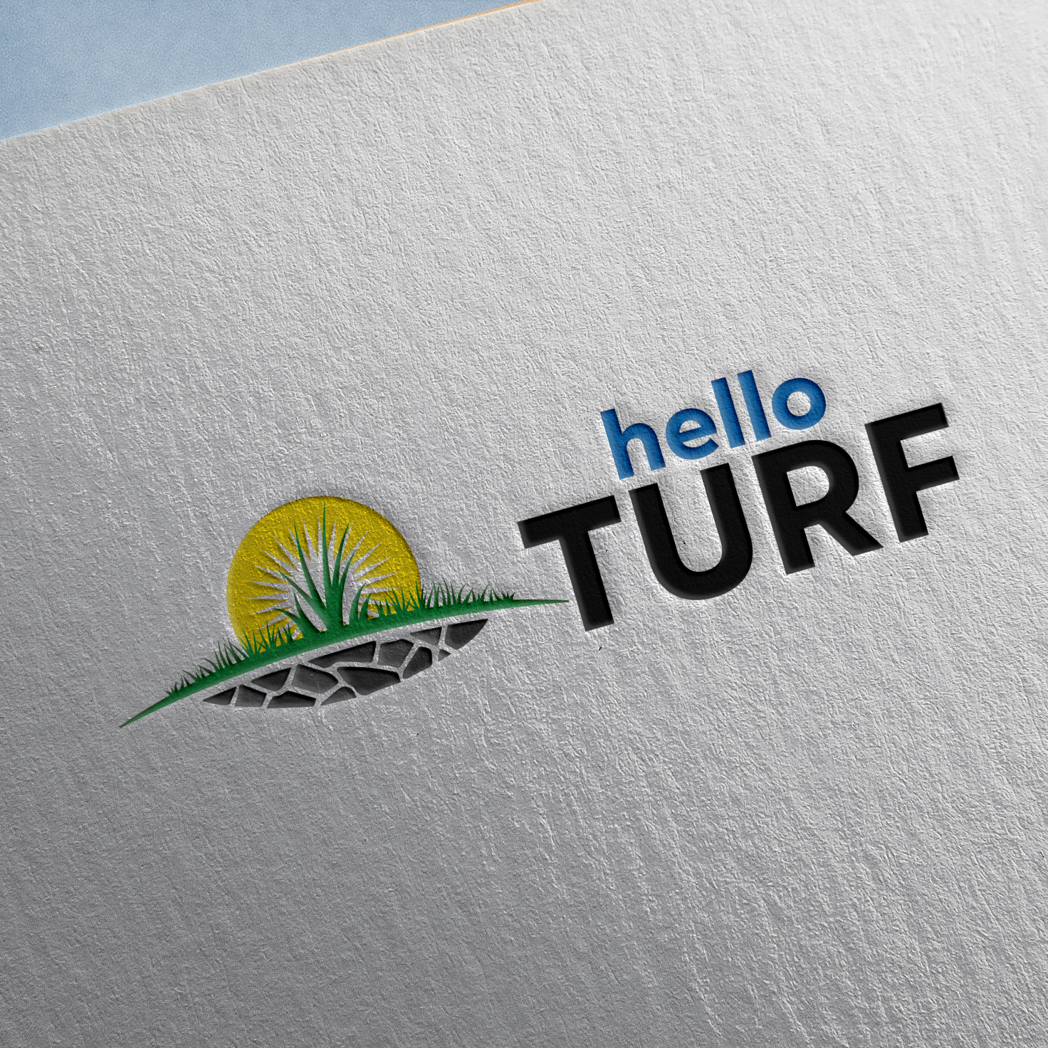 Logo Design by Publik Logo for hello TURF | Design #33177274