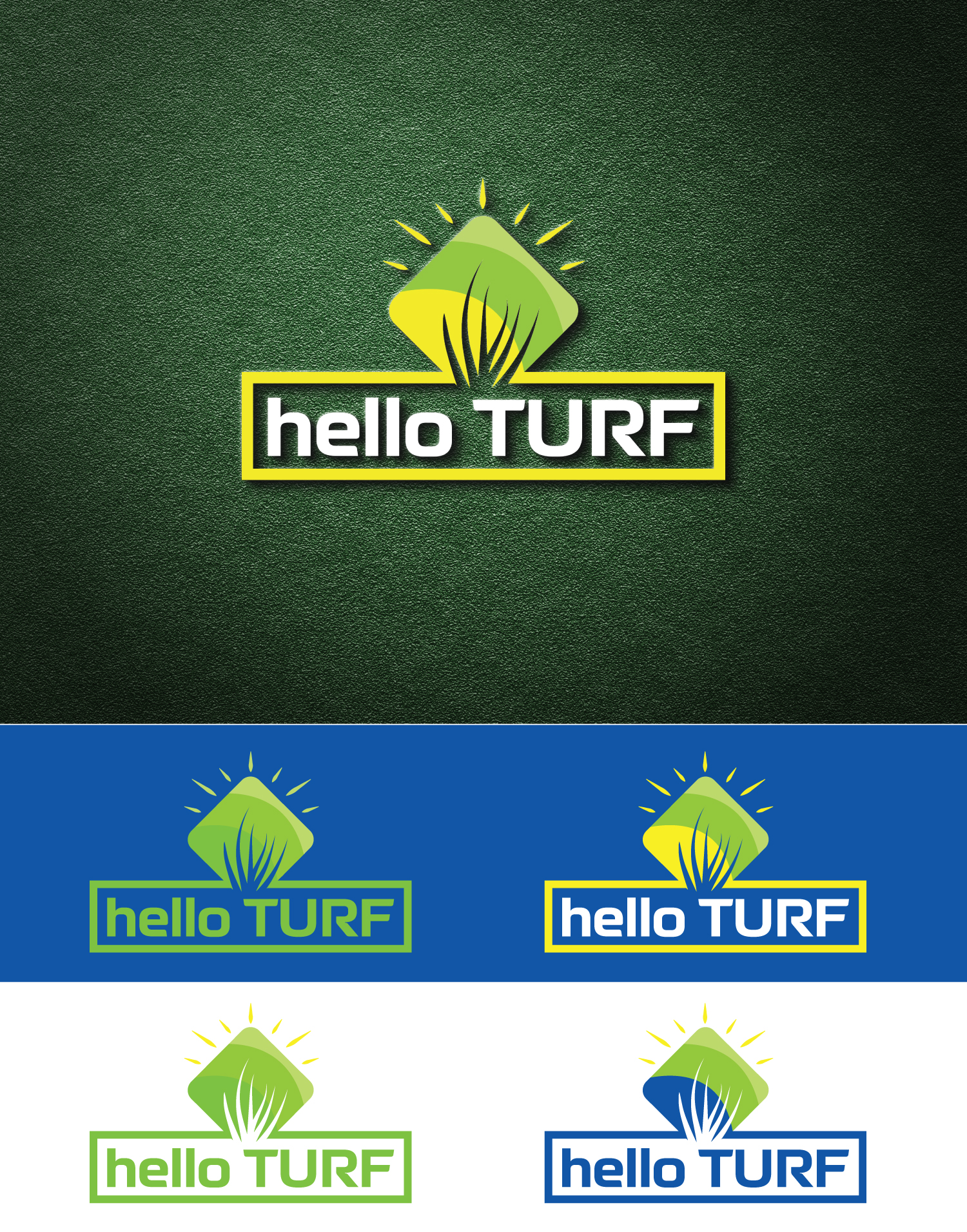 Logo Design by StromDesignHub for hello TURF | Design #33181966