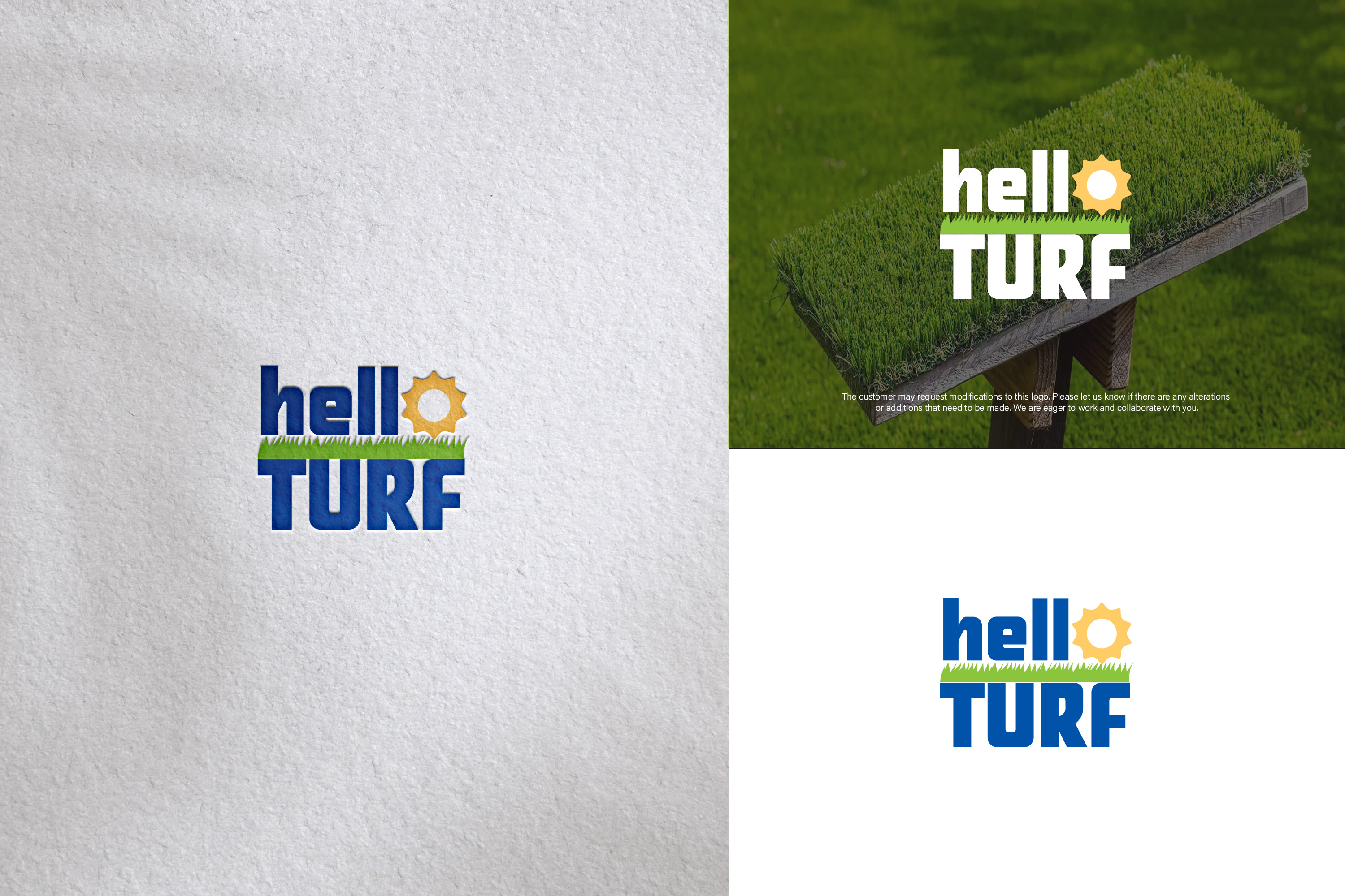Logo Design by Senpachie for hello TURF | Design #33176465